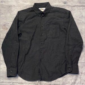Nakedfamous Flannel Button Up Down Casual L/S Shirt L Canada Japanese Cotton